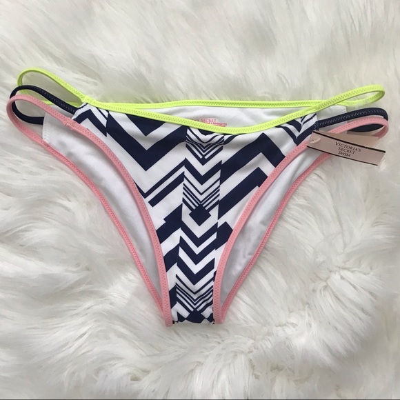 Victoria Secret Strappy Cheeky Bikini Bottom - Picture 2 of 5